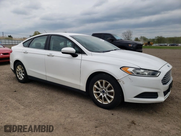2015 Ford Fusion S with VIN 3FA6P0G76FR276254, listed as a Copart auction lot 54843405 with 185,344 mi miles and Clean Title. Bid and sale history available at DreamBid. Image 4.