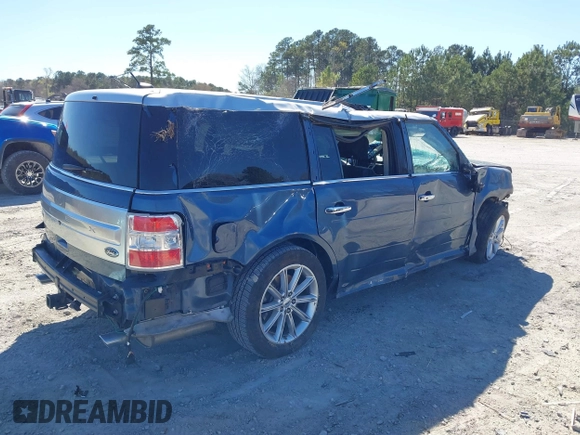 2018 Ford Flex Limited with VIN 2FMGK5D82JBA00003, listed as a IAAI auction lot 41853496 with 43,105 mi miles. Bid and sale history available at carsss.com. Image 4.