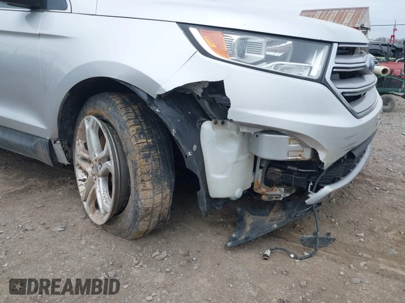 2018 Ford Edge Titanium with VIN 2FMPK4K87JBB55711, listed as a IAAI auction lot 41877010 with 123,391 mi miles. Bid and sale history available at carsss.com. Image 6.