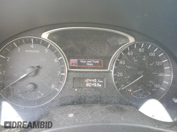 2014 Nissan Altima SL with VIN 1N4AL3AP3EN233802, listed as a Copart auction lot 51344835 with 124,451 mi miles and Salvage Title. Bid and sale history available at DreamBid. Image 9.