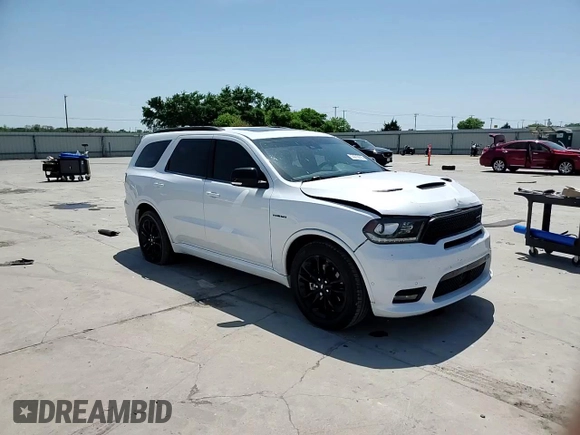 2020 Dodge Durango R/T with VIN 1C4SDHCTXLC441560, listed as a Copart auction lot 53210615 with 70,311 mi miles and Salvage title. Bid and sale history available at DreamBid. Image 12.
