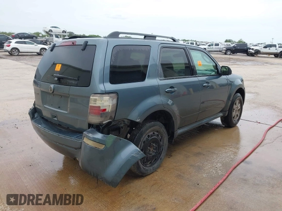 2010 Mercury Mariner with VIN 4M2CN8B76AKJ26340, listed as a IAAI auction lot 42260739 with 196,610 mi miles and . Bid and sale history available at DreamBid. Image 4.