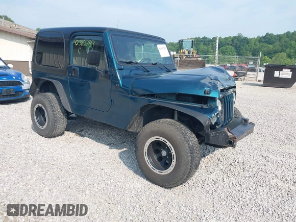 1998 Jeep Wrangler Sport with VIN 1J4FY19S2WP786844, listed as a IAAI auction lot 42382789 with 306,228 mi miles and . Bid and sale history available at DreamBid. Image 1.