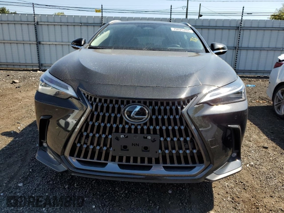 2023 Lexus NX with VIN 2T2GKCEZ4PC014027, listed as a Copart auction lot 70025704 with 24,597 mi miles and Salvage Title. Bid and sale history available at carsss.com. Image 5.