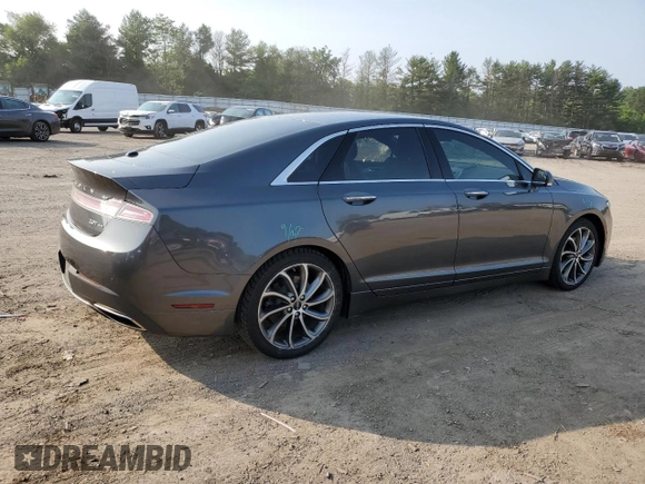 2019 Lincoln MKZ Reserve I with VIN 3LN6L5D91KR607417, listed as a Copart auction lot 59886935 with 56,399 mi miles and Salvage title. Bid and sale history available at DreamBid. Image 3.