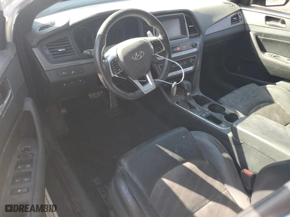 2019 Hyundai Sonata Sport with VIN 5NPE34AF3KH747637, listed as a Copart auction lot 48707865 with 189,257 mi miles and Salvage Title. Bid and sale history available at carsss.com. Image 8.
