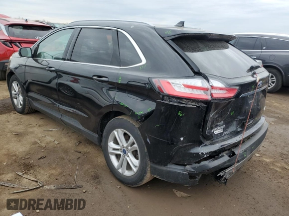 2020 Ford Edge SEL with VIN 2FMPK4J91LBA24576, listed as a Copart auction lot 50312435 with 87,956 mi miles and Salvage Title. Bid and sale history available at DreamBid. Image 2.