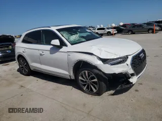 2022 Audi Q5 S line Premium z VIN WA1GAAFY4N2062294, wystawiony jako Copart lot #52314365 z przebiegiem 40 920 mil mil oraz Szkoda całkowita • Salvage title. Historia ofert i sprzedaży dostępna na DreamBid. Obrazek 4.