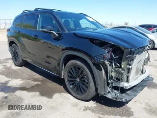 2023 Toyota Highlander L with VIN 5TDKDRAH4PS507786, listed as a IAAI auction lot 42000112 with 45,714 mi miles and . Bid and sale history available at DreamBid. Image 1.