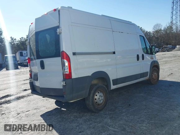 2014 Ram ProMaster Cargo with VIN 3C6TRVCG1EE129427, listed as a IAAI auction lot 41488438 with 211,886 mi miles. Bid and sale history available at carsss.com. Image 4.
