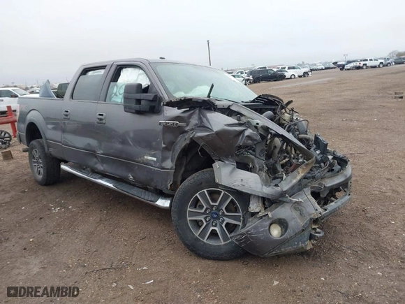 2012 Ford F-150 XL with VIN 1FTFW1ET5CKE14112, listed as a IAAI auction lot 41370393 with 1 mi miles. Bid and sale history available at carsss.com. Image 1.