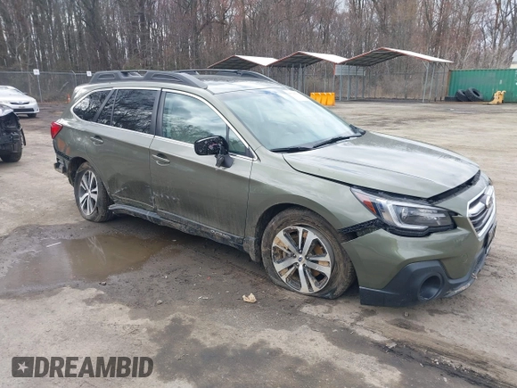 2019 Subaru Outback Limited with VIN 4S4BSANC2K3212018, listed as a IAAI auction lot 41790151 with 92,129 mi miles and . Bid and sale history available at DreamBid. Image 1.