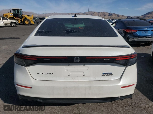 2023 Honda Accord Sport-L с VIN 1HGCY2F76PA047013, выставлен на аукционе Copart как лот 52135595 с пробегом 29 016 миль миль и Списание • Salvage title. История ставок и продаж доступна на DreamBid. Изображение 6.