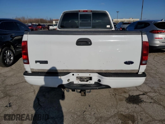 2000 Ford F-150 XL with VIN 1FTRX17L8YNB40935, listed as a Copart auction lot 86726884 with 260,636 mi miles and Salvage Title. Bid and sale history available at carsss.com. Image 10.