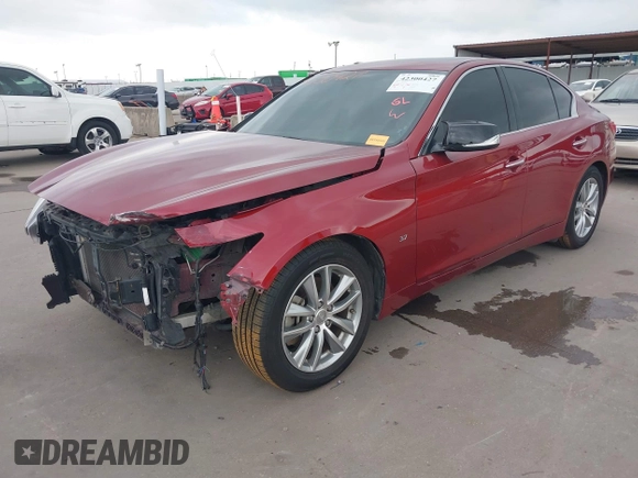 2014 Infiniti Q50 Premium z VIN JN1BV7AP8EM673359, wystawiony jako IAAI lot #42300427 z przebiegiem 118 779 mil mil oraz . Historia ofert i sprzedaży dostępna na DreamBid. Obrazek 19.