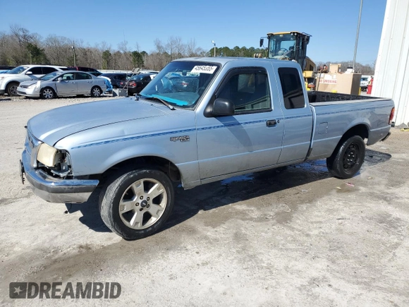 1998 Ford Ranger XL with VIN 1FTYR14X5WPB30510, listed as a Copart auction lot 45645355 with 234,252 mi miles and Salvage title. Bid and sale history available at DreamBid. Image 1.