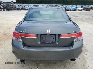 2011 Honda Accord EX-L with VIN 1HGCP3F86BA014054, listed as a Copart auction lot 64077675 with 79,662 mi miles and Salvage title. Bid and sale history available at DreamBid. Image 6.