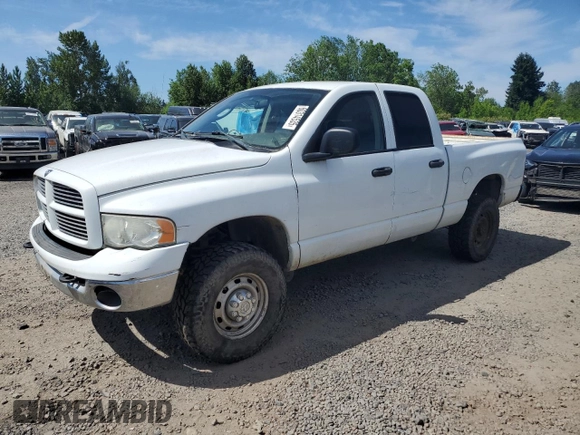 2004 Dodge 2500 SLT z VIN 1D7KU28D14J182331, wystawiony jako Copart lot #60314535 z przebiegiem 133 162 mil mil oraz Czysty tytuł • Clean title. Historia ofert i sprzedaży dostępna na DreamBid. Obrazek 1.