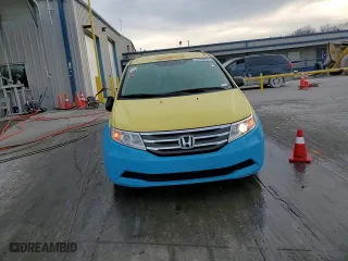 2012 Honda Odyssey LX with VIN 5FNRL5H22CB054309, listed as a Copart auction lot 46706625 with 105,515 mi miles and Salvage Title. Bid and sale history available at carsss.com. Image 14.