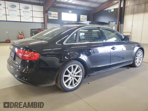 2015 Audi A4 2.0T Prestige with VIN WAUKFAFL1FN014898, listed as a Copart auction lot 48691205 with 95,653 mi miles and Clean Title. Bid and sale history available at carsss.com. Image 3.