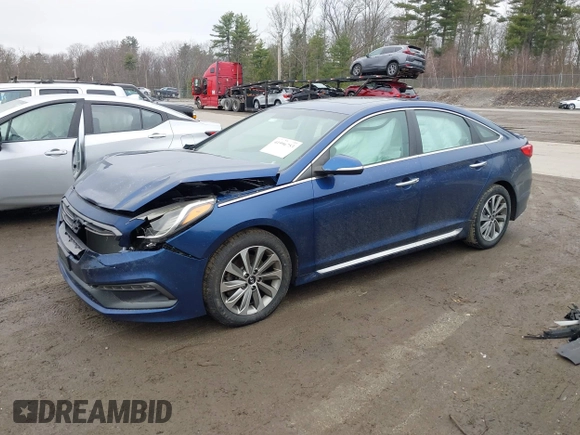 2016 Hyundai Sonata Sport with VIN 5NPE34AF1GH325597, listed as a IAAI auction lot 41996753 with 139,616 mi miles and . Bid and sale history available at DreamBid. Image 21.