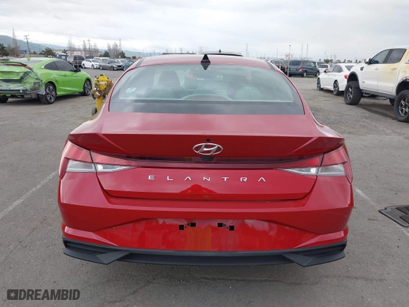 2022 Hyundai Elantra Essential with VIN KMHLM4AG7NU260864, listed as a IAAI auction lot 41778502 with 29,405 mi miles. Bid and sale history available at carsss.com. Image 17.