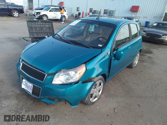 2009 Chevrolet Aveo 2LT with VIN KL1TG66E39B385867, listed as a IAAI auction lot 23532741 with 71,854 mi miles and . Bid and sale history available at DreamBid. Image 2.