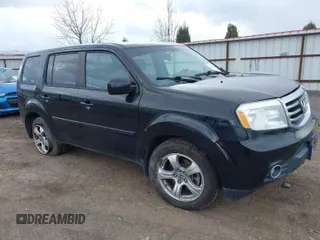 2013 Honda Pilot EX-L with VIN 5FNYF4H58DB005494, listed as a IAAI auction lot 41852002 with 129,904 mi miles. Bid and sale history available at carsss.com. Image 1.