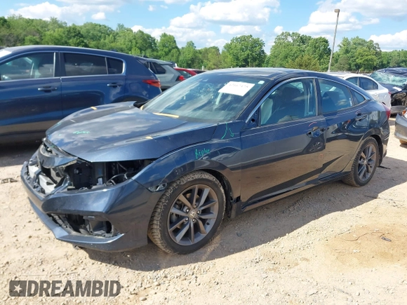 2019 Honda Civic EX z VIN 19XFC1F30KE018579, wystawiony jako IAAI lot #42167475 z przebiegiem 79 228 mil mil oraz . Historia ofert i sprzedaży dostępna na DreamBid. Obrazek 23.