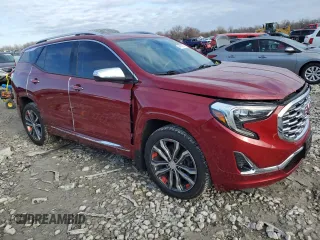 2018 GMC Terrain Denali with VIN 3GKALSEX3JL248412, listed as a Copart auction lot 84164374 with 57,589 mi miles and Salvage Title. Bid and sale history available at DreamBid. Image 4.