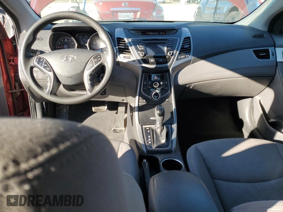 2014 Hyundai Elantra SE with VIN 5NPDH4AE6EH533542, listed as a Copart auction lot 83096254 with 192,817 mi miles and Salvage Title. Bid and sale history available at DreamBid. Image 8.