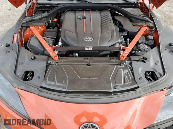 2024 Toyota Supra 3.0 с VIN WZ1DB0G07RW066056, выставлен на аукционе Copart как лот 83676044 с пробегом 3 621 миль миль и Списание • Salvage title. История ставок и продаж доступна на DreamBid. Изображение 12.