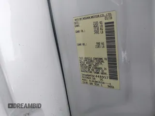 2016 Nissan Maxima SL with VIN 1N4AA6AP3GC448957, listed as a IAAI auction lot 41734717 with 128,687 mi miles and . Bid and sale history available at DreamBid. Image 9.