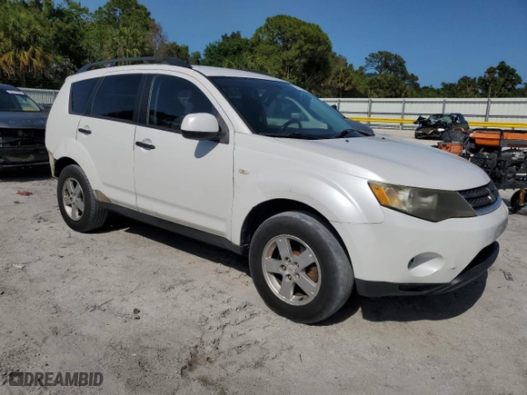 2007 Mitsubishi Outlander LS with VIN JA4MT31X77Z011292, listed as a Copart auction lot 52422345 with 250,535 mi miles and Non Repairable. Bid and sale history available at carsss.com. Image 4.