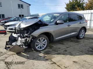 2022 Acura RDX with VIN 5J8TC2H33NL017218, listed as a Copart auction lot 50351255 with 21,288 mi miles and Salvage Title. Bid and sale history available at carsss.com. Image 1.