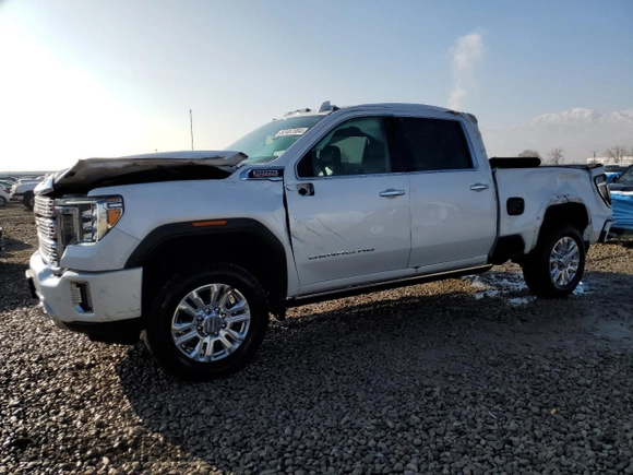 2023 GMC Sierra 3500HD Denali z VIN 1GT49WEY8PF212872, wystawiony jako Copart lot #82487884 z przebiegiem 24 109 mil mil oraz Szkoda całkowita • Salvage title. Historia ofert i sprzedaży dostępna na DreamBid. Obrazek 1.