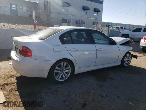 2006 BMW 3 Series 325i with VIN WBAVB13506PT09008, listed as a Copart auction lot 52020275 with 0 mi miles and Salvage Title. Bid and sale history available at carsss.com. Image 3.