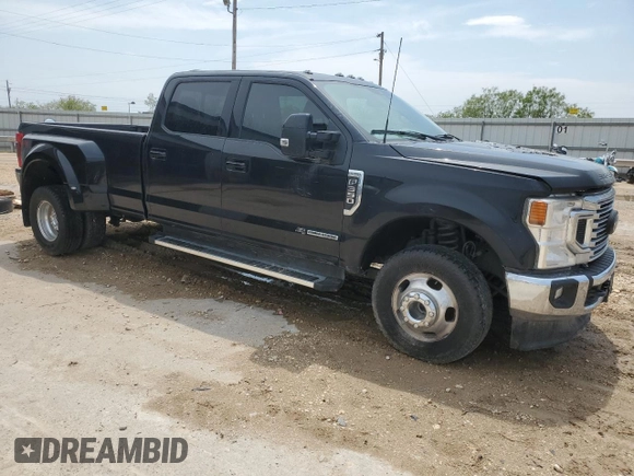 2022 Ford F-350 XL with VIN 1FT8W3DT9NEF10753, listed as a Copart auction lot 42804245 with Not provided miles and Salvage title. Bid and sale history available at DreamBid. Image 4.