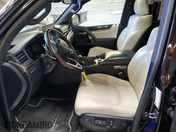 2019 Lexus LX with VIN JTJHY7AX0K4292290, listed as a Copart auction lot 53804435 with 29,171 mi miles and Salvage Title. Bid and sale history available at carsss.com. Image 7.