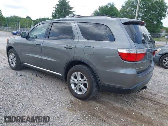 2012 Dodge Durango Crew with VIN 1C4RDJDG7CC112628, listed as a IAAI auction lot 42167214 with 144,898 mi miles and . Bid and sale history available at carsss.com. Image 3.