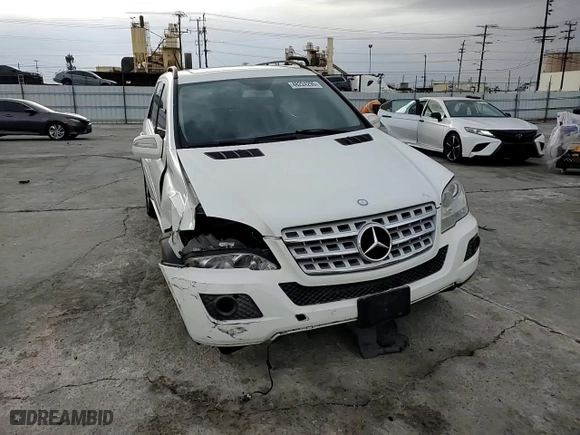 2010 Mercedes-Benz M-Class ML 350 with VIN 4JGBB5GB9AA618612, listed as a Copart auction lot 48224295 with 184,436 mi miles and Salvage Title. Bid and sale history available at carsss.com. Image 12.