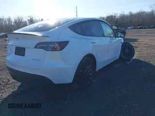 2022 Tesla Model Y Performance with VIN 7SAYGDEF5NF542189, listed as a IAAI auction lot 41643254 with 18,865 mi miles and . Bid and sale history available at DreamBid. Image 4.