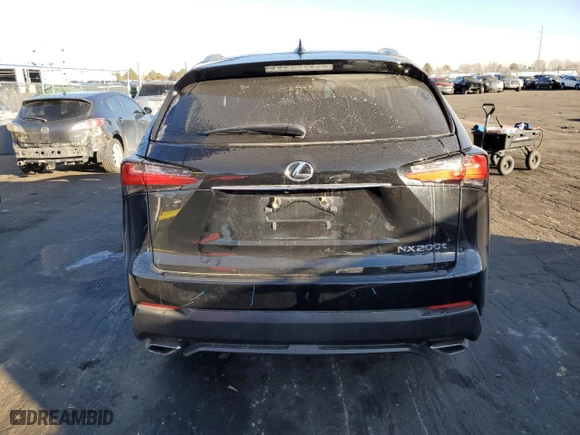 2016 Lexus NX 200t with VIN JTJBARBZ6G2079367, listed as a Copart auction lot 44257455 with 74,026 mi miles and Salvage Title. Bid and sale history available at carsss.com. Image 6.