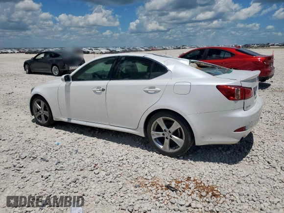 2011 Lexus IS 250 с VIN JTHBF5C24B5135973, выставлен на аукционе Copart как лот 61450785 с пробегом 158 540 миль миль и Списание • Salvage title. История ставок и продаж доступна на DreamBid. Изображение 2.