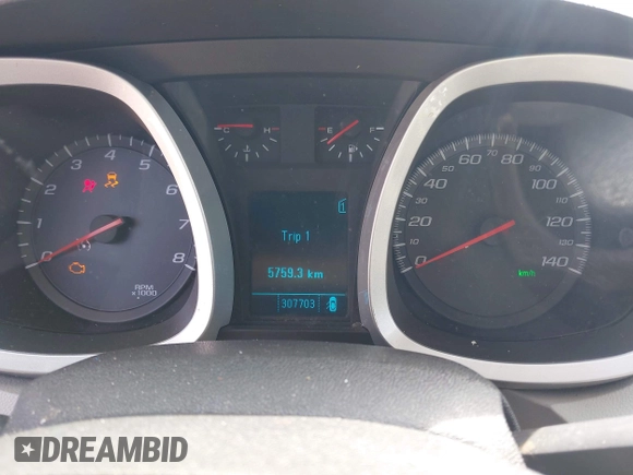 2011 Chevrolet Equinox LTZ with VIN 2CNFLGE56B6236740, listed as a IAAI auction lot 41936268 with 307,703 mi miles. Bid and sale history available at carsss.com. Image 7.