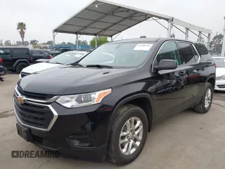 2021 Chevrolet Traverse LS with VIN 1GNERFKW1MJ264769, listed as a IAAI auction lot 42100515 with 55,971 mi miles and . Bid and sale history available at DreamBid. Image 16.