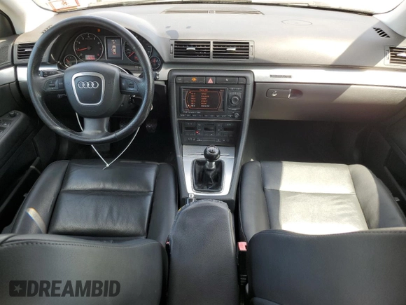 2005 Audi A4 2.0T z VIN WAUDF68E25A439296, wystawiony jako Copart lot #55945445 z przebiegiem 154 473 mil mil oraz Szkoda całkowita • Salvage title. Historia ofert i sprzedaży dostępna na DreamBid. Obrazek 8.