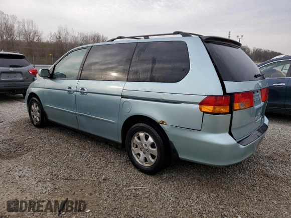 2004 Honda Odyssey EX-L with VIN 5FNRL18944B032688, listed as a Copart auction lot 49504405 with 253,823 mi miles and Non Repairable. Bid and sale history available at DreamBid. Image 2.