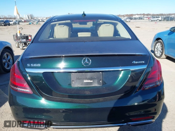 2018 Mercedes-Benz S 560 with VIN WDDUG8GB9JA417220, listed as a IAAI auction lot 41145690 with Not Provided miles and . Bid and sale history available at carsss.com. Image 16.