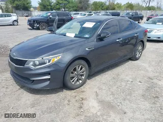 2017 Kia Optima LX 1.6T with VIN 5XXGT4L12HG173515, listed as a IAAI auction lot 42040458 with 103,595 mi miles. Bid and sale history available at carsss.com. Image 19.